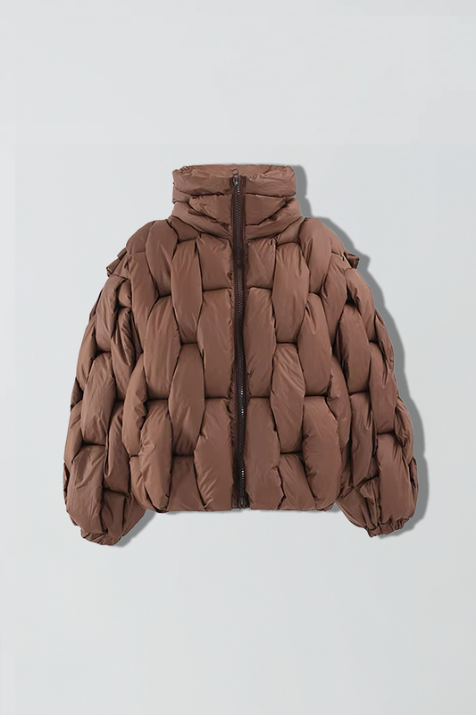 Valeria - Geflochtene Steppjacke